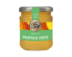 Miel et Propolis pot verre 250g