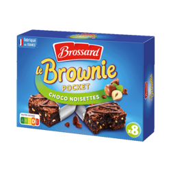 Le Brownie Pocket Choco Noisettes (240g)