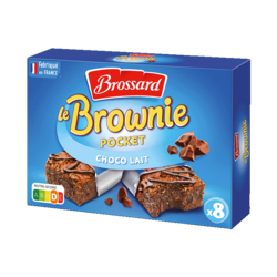 Le Brownie Pocket Choco Lait (240g)