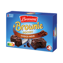 Le Brownie Pocket Choco Noir (240g)