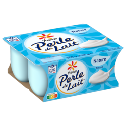 Perle de Lait Brassé Nature 4x125g