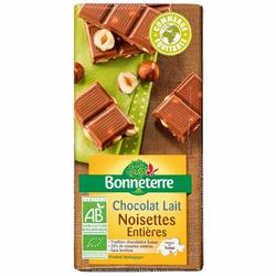 Chocolat Lait Noisettes Entières