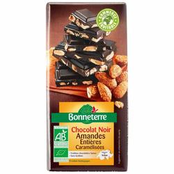 Chocolat Noir Amandes Entières Caramélisées