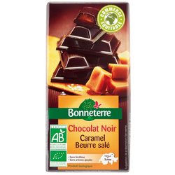 Chocolat Noir Fourré Caramel Beurre Salé