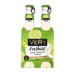 VERY FRESHIZZ' x 4 citron vert