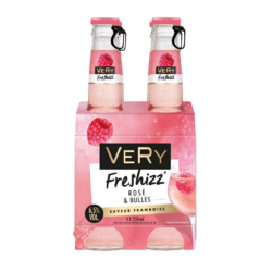 VERY FRESHIZZ' x 4 framboise