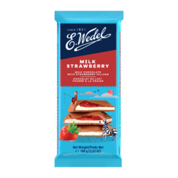 Milk Chocolate with Strawberry Filling