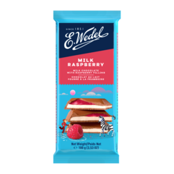 Milk Chocolate with Raspberry Filling