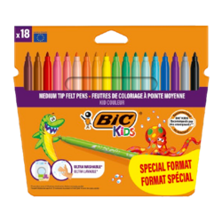 Etui 18  BIC® Kids Kid Couleur - SPECIAL FORMAT