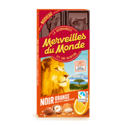 Tablettes Noir Orange nois. et amandes