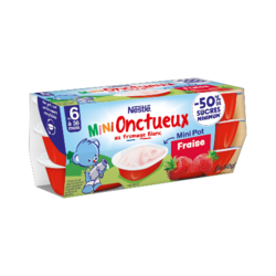 P'TIT ONCTUEUX MINI FRAISE (6x50g)