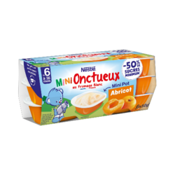 P'TIT ONCTUEUX MINI ABRICOT (6x50g)