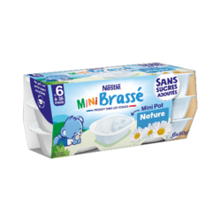 P'TIT BRASSÉ MINI NATURE SANS SUCRES AJOUTÉS (6x50g)