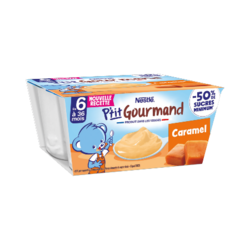P'TIT GOURMAND CARAMEL (4x100g)
