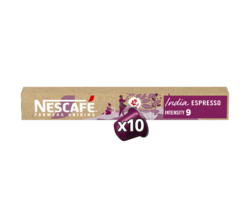 INDIA Espresso intensité 9 - 10 capsules