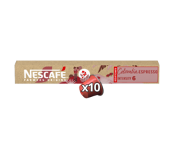 COLOMBIA Décaféiné intensité 6 - 10 capsules