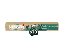 SOUTH ASIA Espresso intensité 12 - 10 capsules