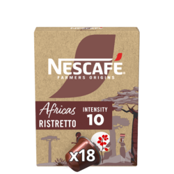 AFRICAS Ristretto intensité 10 - 18 capsules