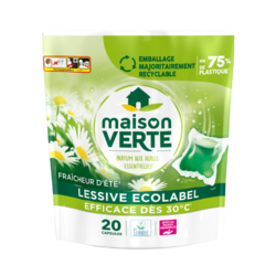 Lessive Caps Maison Verte