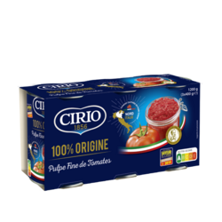 Pulpe fine Origine Nord Italie 3x400g
