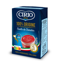 Coulis de tomates Origine Nord Italie 200g
