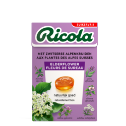 Ricola Fleurs de Sureau 50G