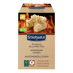 Rouleaux allume-feu x50
