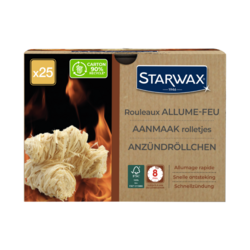 Rouleaux allume-feu x25