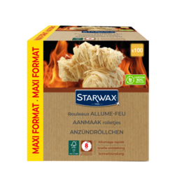 Rouleaux allume-feu x100