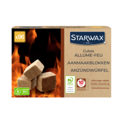 Cubes allume-feu x96
