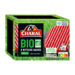 Steak haché BIO 12% MG 8x100g