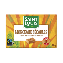 Boite morceaux sécables pure canne 1kg