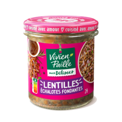 Lentilles échalotes fondantes - 300g