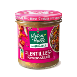 Lentilles poivrons grillés - 300g