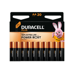 Duracell Plus AA X20