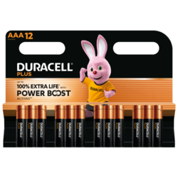 Duracell Plus AAA X12