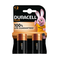 Duracell Plus C X2