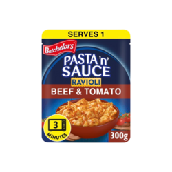 Batchelors Ravioli Microwave Meal Beef & Tomato