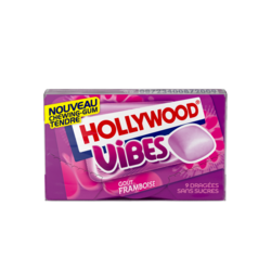 Goût framboise - étui de 9 dragées