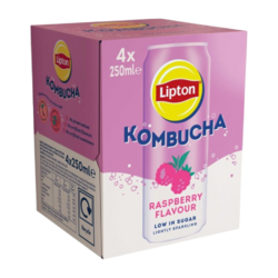 Lipton Raspberry Kombucha - Multipack x4