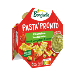 Mafalde Tomates, Crème Courgettes & Fromage