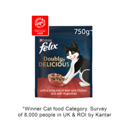 Felix Doubly Delicious Dry Cat Food