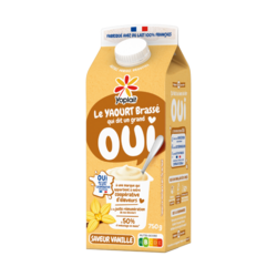 Yoplait en Brique - Yaourt Brassé Saveur Vanille