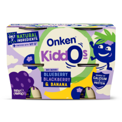 Blueberry, Blackberry & Banana 4x90g