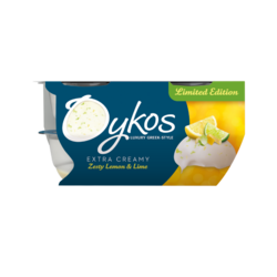 Oykos Extra Creamy Lemon & Lime 4x100g