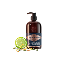 Nettoyant barbe et visage 3 en 1