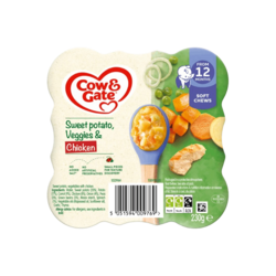 Sweet Potato, Veggies & Chicken Tray 12 month+