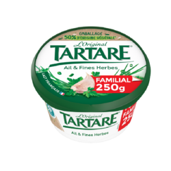 Tartare® Ail & Fines Herbes 250g