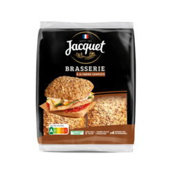 Brasserie Burger à la Farine Complète Sans Sucres Ajoutés x4