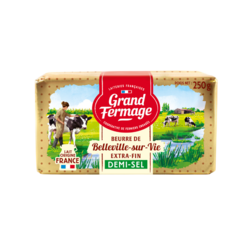 Beurre de Belleville-sur-Vie demi-sel 250g Grand Fermage